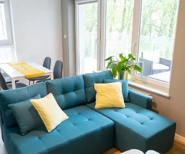 Baltica Towers Gdansk Dwupokojowy Apartament 900M Od Morza